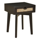 Moe's Home Collection Kailano 1-Drawer Nightstand IK-1024-24 IMAGE 2
