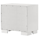  Coaster Furniture Jessica 202992 2-Drawer Nightstand - Snow White IMAGE 7
