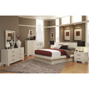  Coaster Furniture Jessica 202990Q 7 pc Queen Platform Bedroom Set IMAGE 1