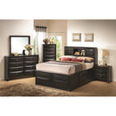  Coaster Furniture Briana 200703 8-Drawer Dresser - Black IMAGE 4