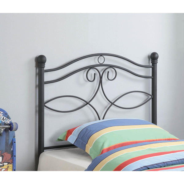  Coaster Furniture Callie 450102T Metal Twin Open Frame Headboard - Matte Black IMAGE 1