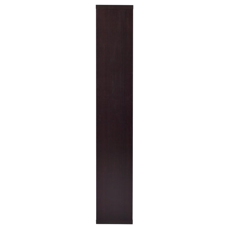 Coaster Furniture Theo 800264 71-inch 7-shelf Bookshelf - Cappuccino IMAGE 8