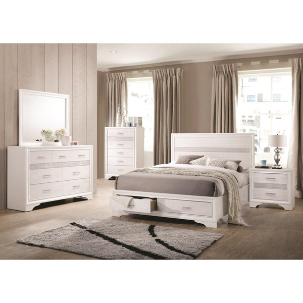  Coaster Furniture Miranda 205111KE 7 pc King Storage Bedroom Set IMAGE 1