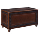  Coaster Furniture Finlay 900012 Cedar Chest - Dark Tobacco IMAGE 1