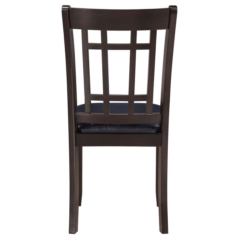  Coaster Furniture Lavon 102672 Wood Dining Side Chair - Espresso (Set of 2) IMAGE 6