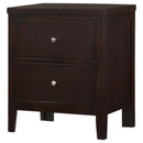  Coaster Furniture Carlton 202092 2-Drawer Nightstand - Cappuccino IMAGE 3