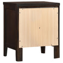  Coaster Furniture Carlton 202092 2-Drawer Nightstand - Cappuccino IMAGE 5