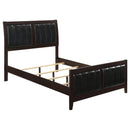  Coaster Furniture Carlton 202091KW Wood California King Panel Bed - Cappuccino IMAGE 1