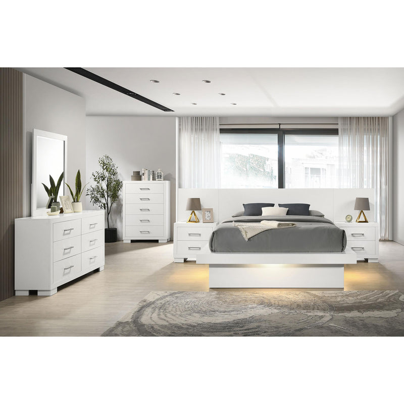  Coaster Furniture Jessica 202993 6-Drawer Dresser - Snow White IMAGE 10