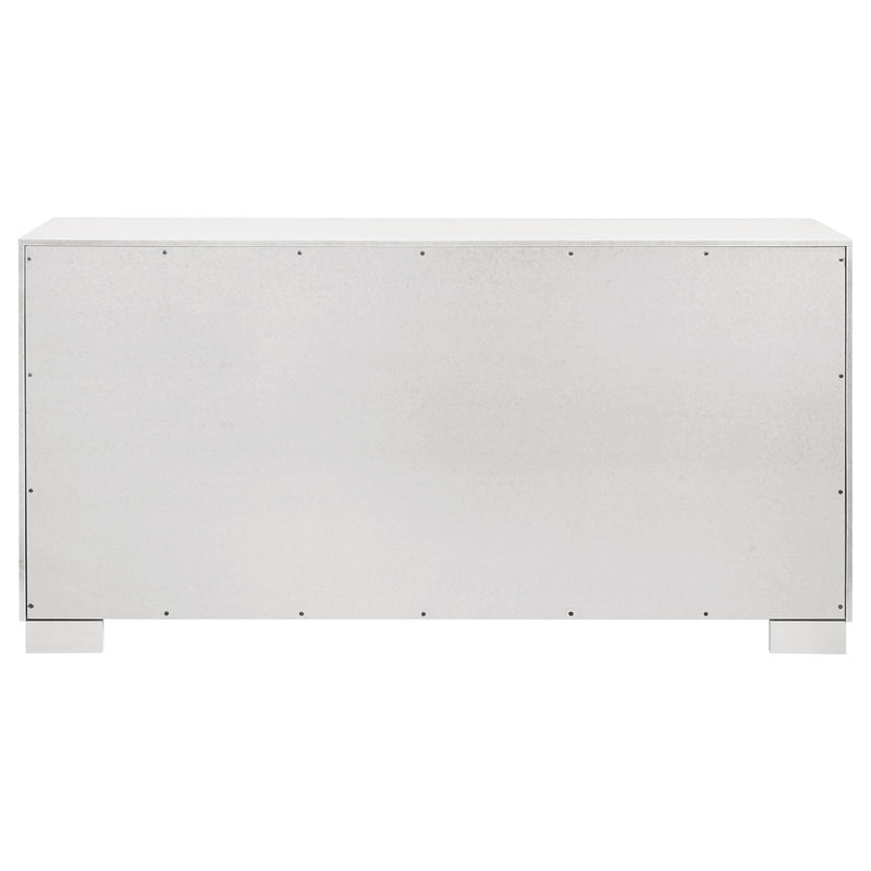  Coaster Furniture Jessica 202993 6-Drawer Dresser - Snow White IMAGE 6