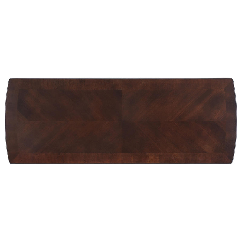  Coaster Furniture Dixon 701079 Wood Entryway Console Table with Shelf - Cappuccino IMAGE 7