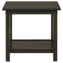  Coaster Furniture Rachelle 5909 3-piece Rectangular Coffee Table Set - Deep Merlot IMAGE 7