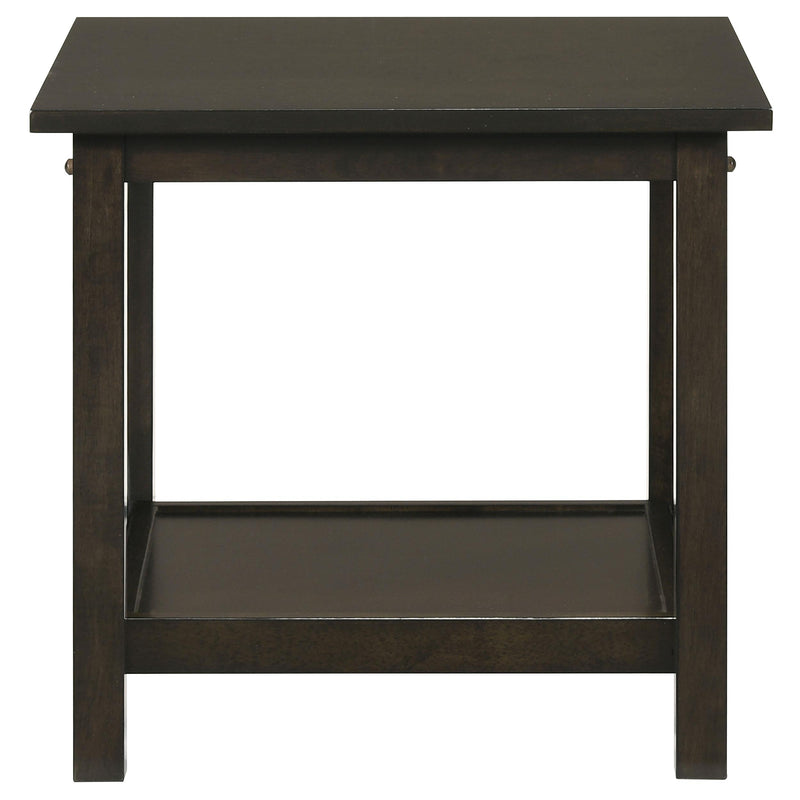  Coaster Furniture Rachelle 5909 3-piece Rectangular Coffee Table Set - Deep Merlot IMAGE 7