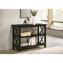  Coaster Furniture Rachelle 5910 2-shelf Wood Entryway Console Table - Deep Merlot IMAGE 5