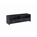 Coaster Furniture Alton 700645 3-Drawer Engineered Wood 62" TV Stand - Black Oak IMAGE 1