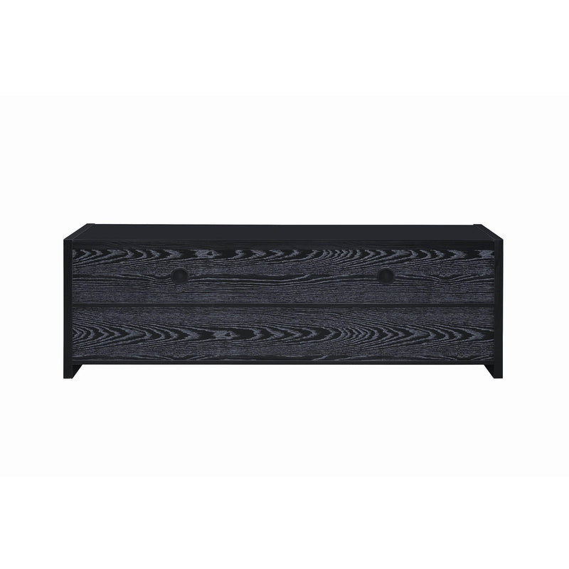  Coaster Furniture Alton 700645 3-Drawer Engineered Wood 62" TV Stand - Black Oak IMAGE 6