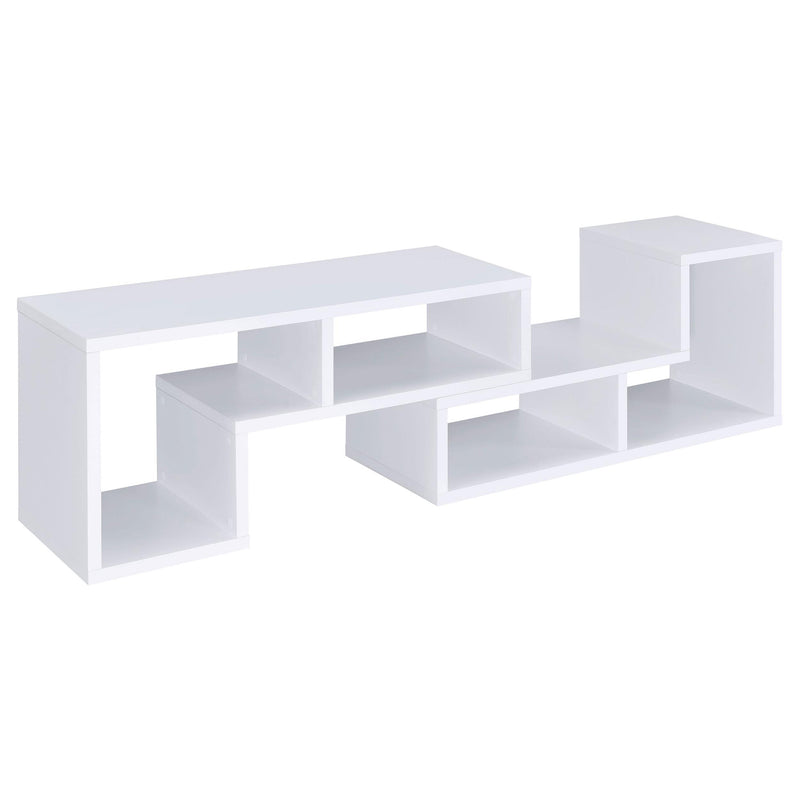  Coaster Furniture Velma 800330 Multipurpose TV Stand and Bookshelf - White IMAGE 10