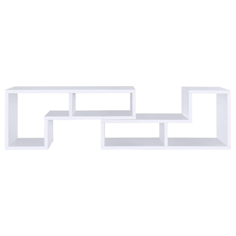  Coaster Furniture Velma 800330 Multipurpose TV Stand and Bookshelf - White IMAGE 12