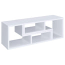  Coaster Furniture Velma 800330 Multipurpose TV Stand and Bookshelf - White IMAGE 7