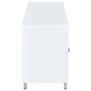  Coaster Furniture Casey 701972 2-Drawer Engineered Wood 60" TV Stand - White IMAGE 6