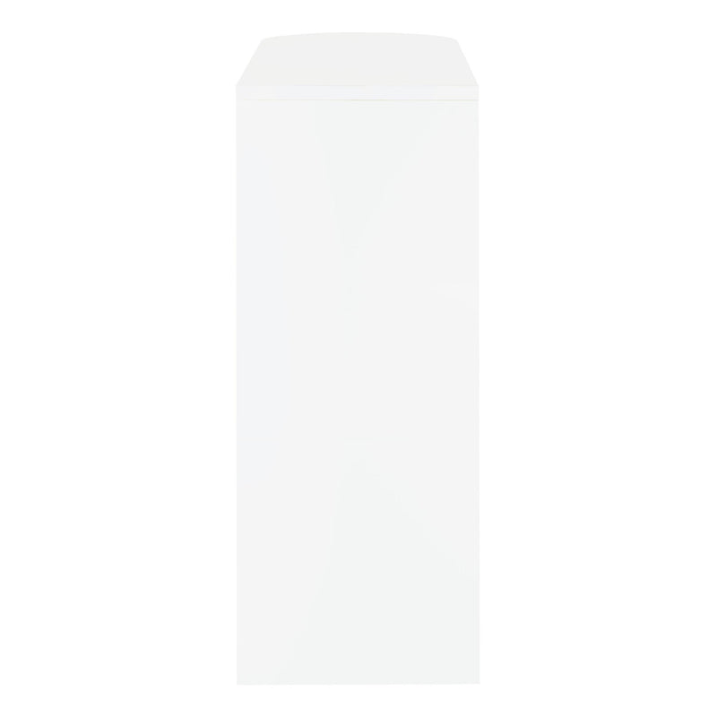  Coaster Furniture Adolfo 101064 Rectangular 2-tier Home Bar Table - White High Gloss IMAGE 5