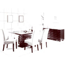  Coaster Furniture Stanton 102062 Velvet Upholstered Dining Side Chair - Grey (Set of 2) IMAGE 4