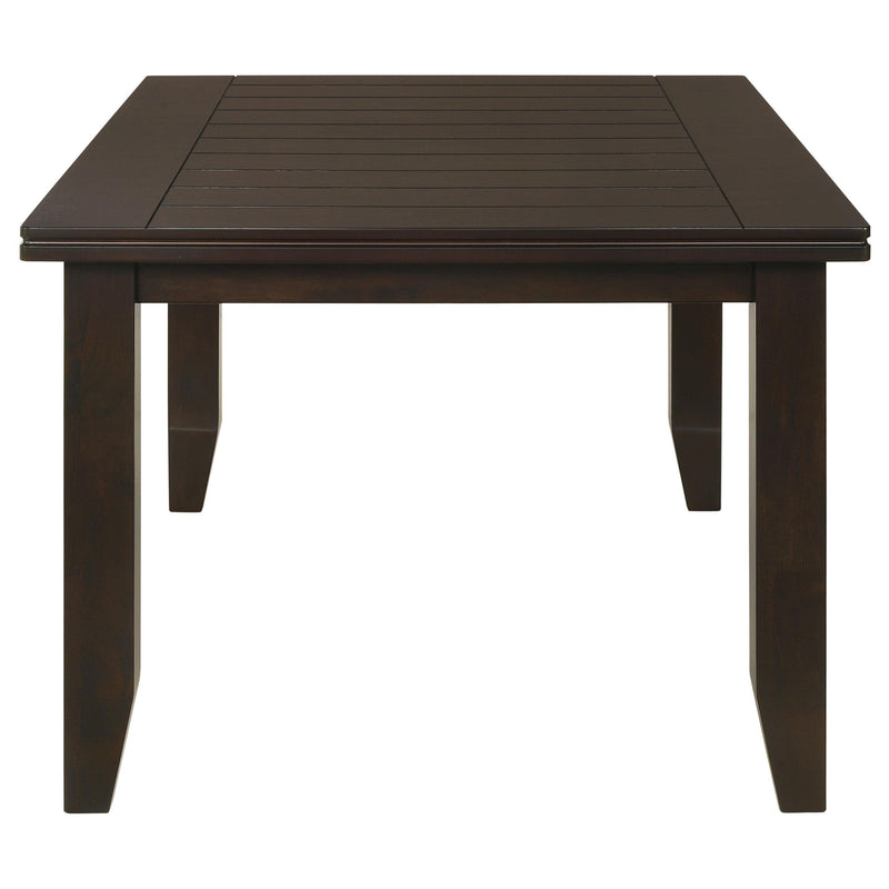  Coaster Furniture Dalila 102721 Rectangular 66-inch Wood Dining Table - Cappuccino IMAGE 3