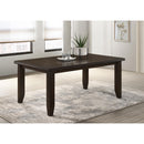  Coaster Furniture Dalila 102721 Rectangular 66-inch Wood Dining Table - Cappuccino IMAGE 4