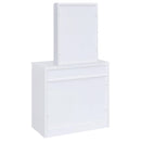  Coaster Furniture Harvey 300290 Vanity Set with Lift-Top Stool - White IMAGE 6
