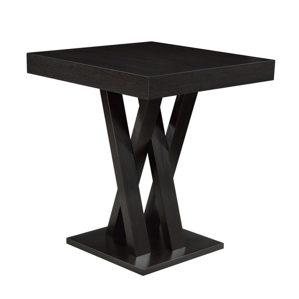  Coaster Furniture Freda 100520 Square 36-inch Pub Height Bistro Bar Table - Cappuccino IMAGE 1