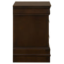  Coaster Furniture Louis Philippe 202412 2-Drawer Nightstand - Cappuccino IMAGE 8