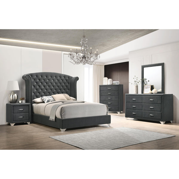  Coaster Furniture Melody 223381Q 7 pc Queen Panel Bedroom Set IMAGE 1