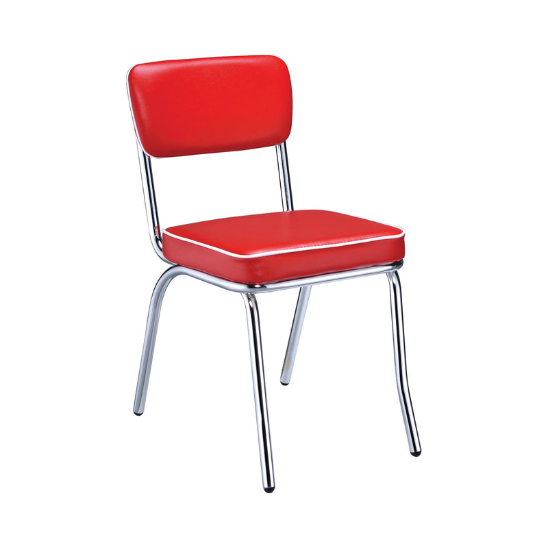  Coaster Furniture Retro 2065 5 pc Dining Set IMAGE 2