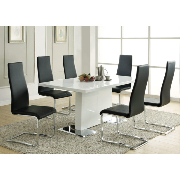  Coaster Furniture Anges 102310 7 pc Dining Set IMAGE 1