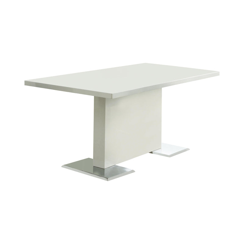  Coaster Furniture Anges 102310 7 pc Dining Set IMAGE 2