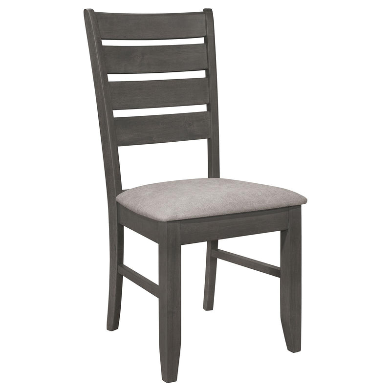  Coaster Furniture Dalila 102721GRY 5 pc Dining Room Set IMAGE 3