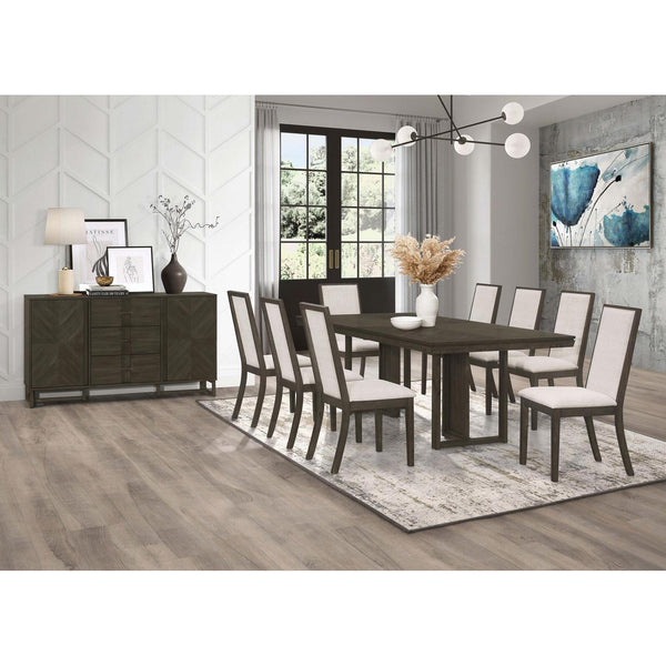  Coaster Furniture 107961 7 pc Dining Set IMAGE 1