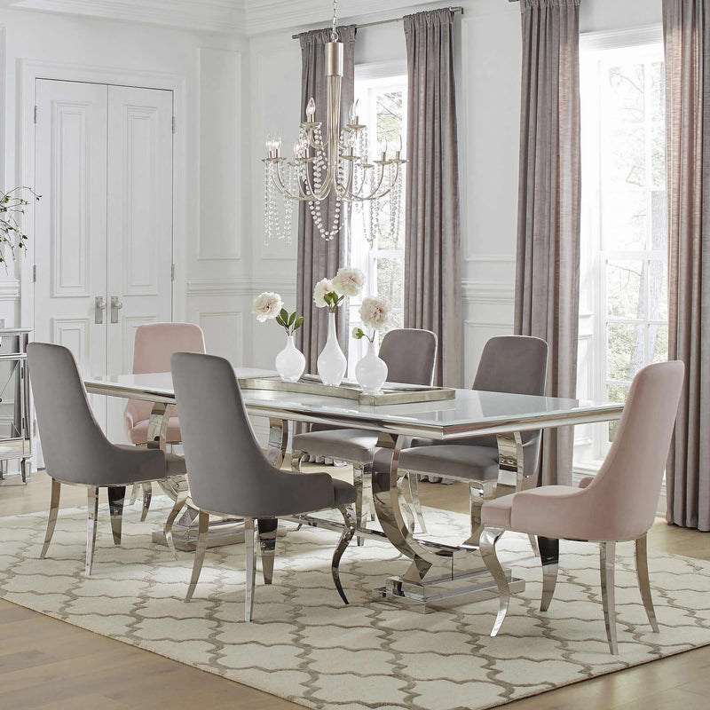 Coaster Furniture Antoine 108811-S7 7 pc Dining Set IMAGE 1