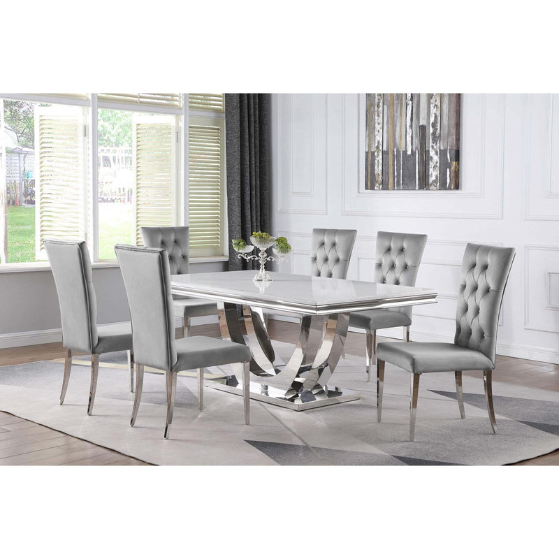  Coaster Furniture 111101-S7G 7 pc Dining Set IMAGE 1