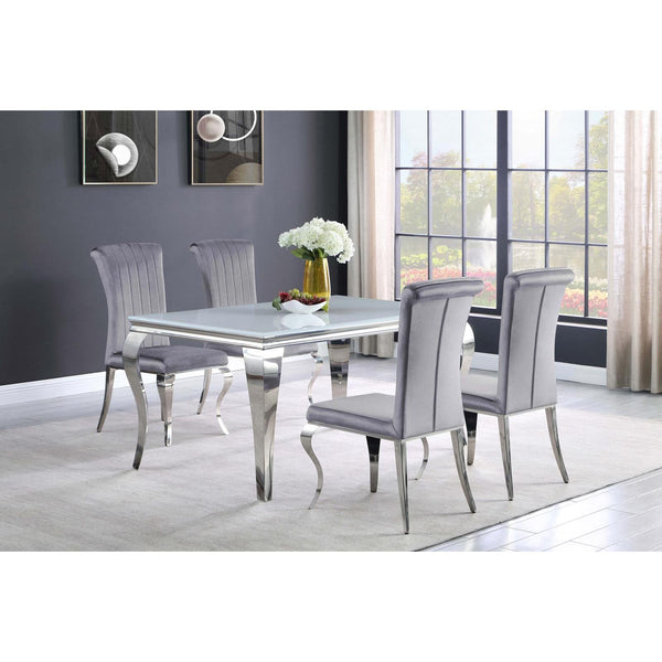  Coaster Furniture Carone 115091-S5G 5 pc Dining Set IMAGE 1