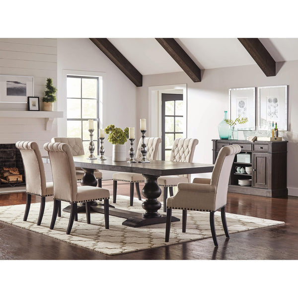  Coaster Furniture Phelps 121231-S7 7 pc Dining Set IMAGE 1