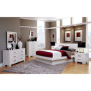  Coaster Furniture Jessica 202990KE-S5P 5 pc King Platform Bedroom Set IMAGE 1