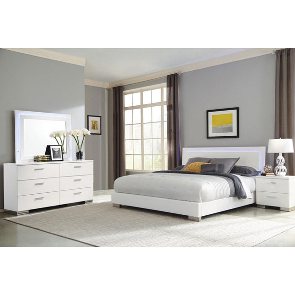  Coaster Furniture Felicity 203500KW-S4L 6 pc California King Bedroom Set IMAGE 1