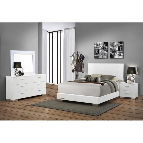 Coaster Furniture Felicity 203501KE-S4L 6 pc King Panel Bedroom Set IMAGE 1