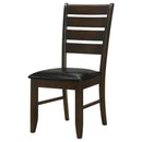  Coaster Furniture Dalila 102722 Wood Dining Side Chair - Cappuccino (Set of 2) IMAGE 3