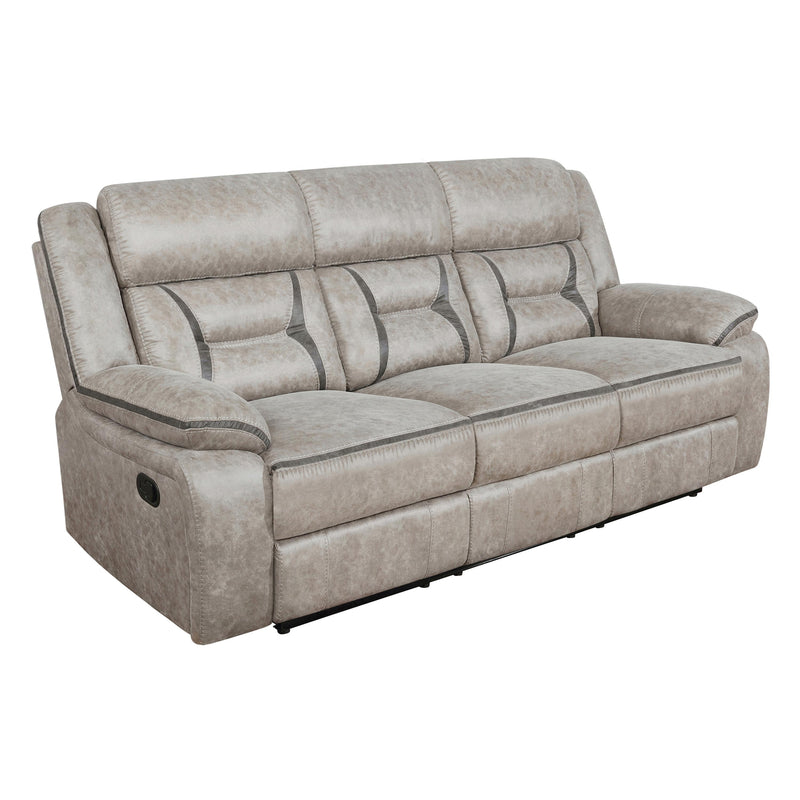  Coaster Furniture Greer 651351-S2 2 pc Reclining Living Room Set IMAGE 2