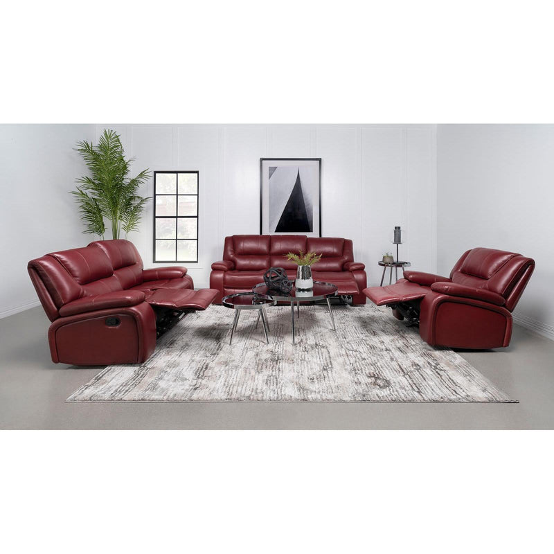  Coaster Furniture Camila 610241-S3 3 pc Reclining Living Room Set IMAGE 2