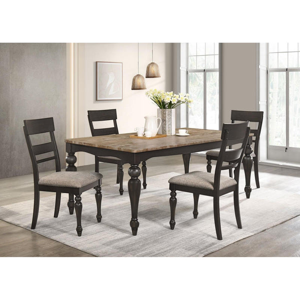  Coaster Furniture Bridget 108221-S5 5 pc Dining Set IMAGE 1