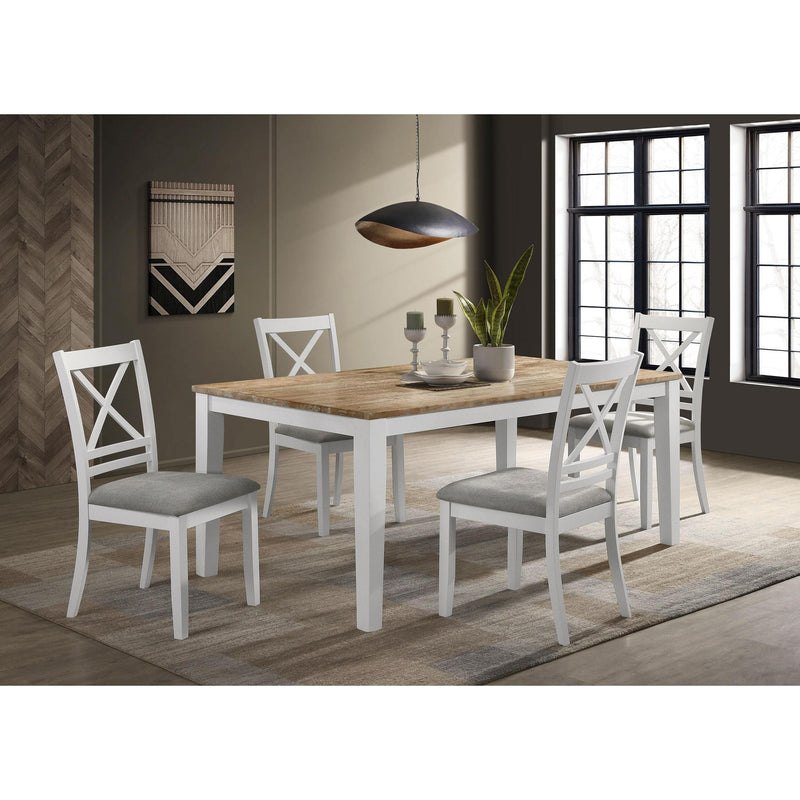  Coaster Furniture Hollis 122241-S5 5 pc Dining Set IMAGE 1