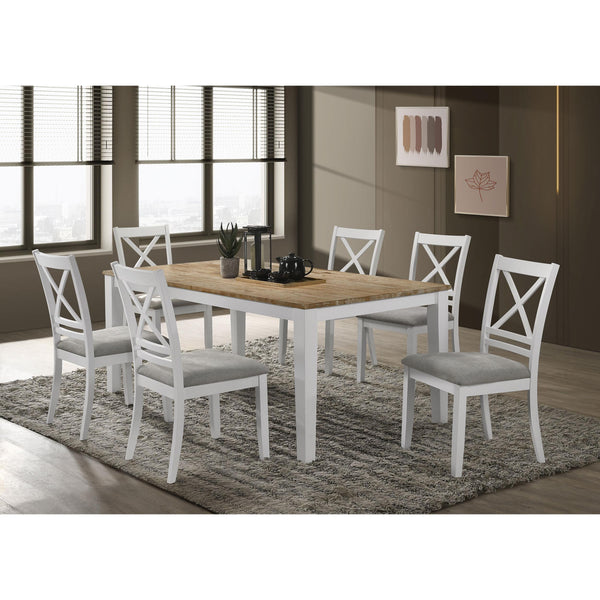  Coaster Furniture Hollis 122241-S7 7 pc Dining Set IMAGE 1